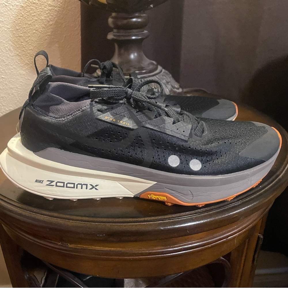 Nike ZoomX Men's Black and Orange Athletic Shoes